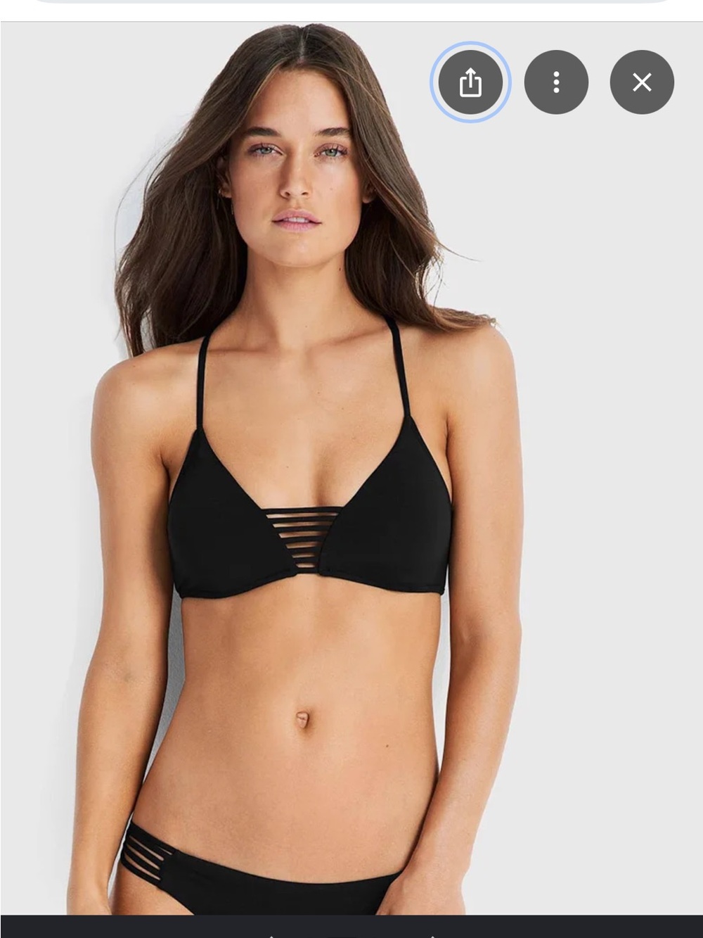 Seafolly Women's Active Multi Rouleau Bikini Top